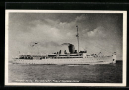 AK Norddeutscher Lloyddampfer Roland, Seebäderdienst  - Passagiersschepen