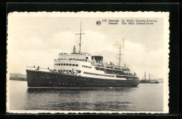 AK Ostende, Passagierschiff Prins Albert  - Piroscafi