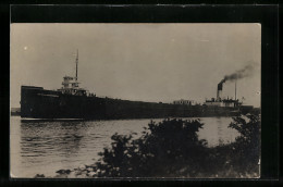 AK Handelsschiff Sir William Siemens Im Kanal  - Koopvaardij