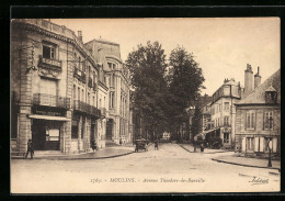 CPA Moulins, Avenue Theodore-de-Banville  - Moulins