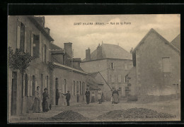 CPA Saint-Hilaire, Rue De La Poste  - Autres & Non Classés