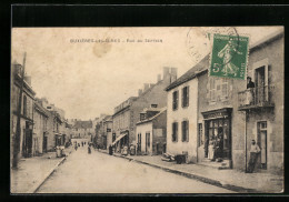 CPA Buxières-les-Mines, Rue Du Septier  - Autres & Non Classés