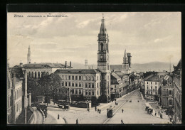 AK Zittau, Johanneum Und Bautznerstrasse  - Zittau