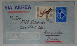 Argentine - Poste Aérienne Avec Timbres Thématiques De L'Union Panaméricaine (1940) - Usados