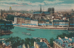 R010610 Paris. Notre Dame And The City. Abeille. 1922. B. Hopkins - World