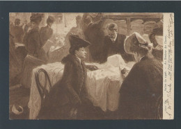CPA - Arts - Tableaux - Salon De 1906 - Au Bonheur Des Dames Par Paul Vigoureux - Circulée - Malerei & Gemälde