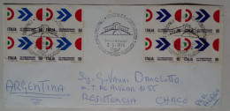 Italie - Enveloppe Circulée Avec Timbres Rome - Tokyo Thème Relations (1970) - 1961-70: Afgestempeld