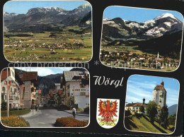 72556600 Woergl Tirol Gasthof Rose Kirche Panoramen Woergl - Autres & Non Classés