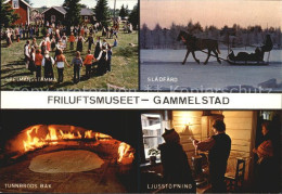 72556580 Gammelstad Freiluftmuseum Brotbackofen Schlittenfahrt Gammelstad - Zweden