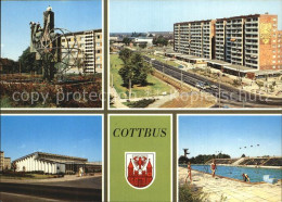 72555550 Cottbus Friedensbrunnen Stadtring Bildungszentrum Cottbus - Cottbus