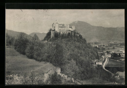 AK Salzburg, Festung Hohen-Salzburg Von Der Richterhöhe Am Mönchsberg  - Other & Unclassified