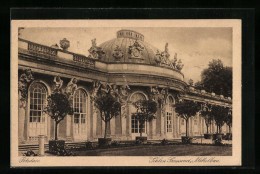 AK Potsdam, Schloss Sanssouci, Mittelbau  - Sonstige & Ohne Zuordnung