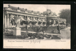 AK Potsdam, Schloss Sanssouci  - Sonstige & Ohne Zuordnung