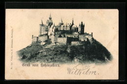 AK Burg Hohenzollern, Gesamtansicht  - Autres & Non Classés
