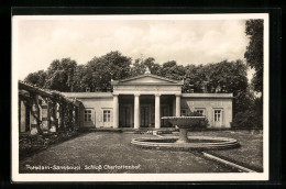 AK Potsdam-Sanssouci, Schloss Charlottenhof Mit Garten  - Autres & Non Classés