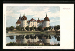 AK Moritzburg, Kgl. Jagdschloss, Westseite  - Jagd