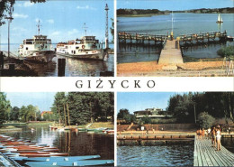72553316 Loetzen Masuren Gizycko Statki Wycieczkowe Na Jeziorze Niegocin Przysta - Pologne