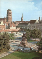 72552762 Gdansk Targ Drzewny Pomnik Jana III Sobieskiego W Glebi Wieze Kosciola  - Pologne