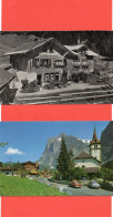 SUISSE - " Restaurant Z. POCHTENFALL ;Edit:Verlag. Adolf Wäfler "  §  " Grindelwald (1037m) Mit Wetterhorn (3703m) " - - Grindelwald