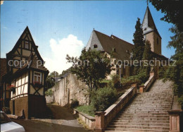 72552636 Bad Orb Kleinstes Haus Mit Pfarrkirche St Martin Bad Orb - Bad Orb