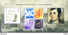 Robert Burns 2009. - Blocks & Miniature Sheets