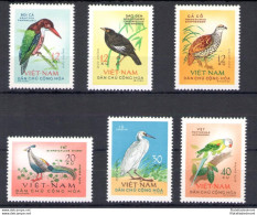 1963 Vietnam Del Nord - Yvert N. 333-38 - Uccelli - 6 Valori - MNH** - Other & Unclassified