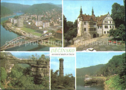 72551745 Decin Boehmen Prebischtor Schloss Schiffanlegestelle  Decin - Tchéquie