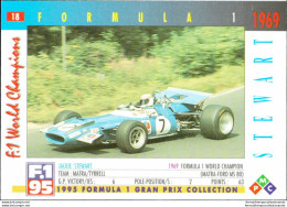 Bh18 1995 Formula 1 Gran Prix Collection Card Stewart N 18 - Catálogos