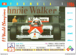 Bh35 1995 Formula 1 Gran Prix Collection Card Prost N 35 - Catálogos