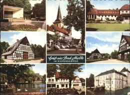 72551605 Bad Melle Osnabrueck Ortsansichten Kirche Fachwerkhaeuser  Bad Melle Os - Melle
