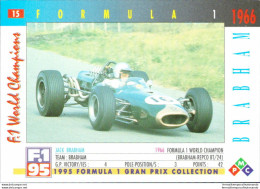 Bh15 1995 Formula 1 Gran Prix Collection Card Brabham N 15 - Kataloge