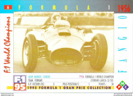 Bh6 1995 Formula 1 Gran Prix Collection Card Fangio N 6 - Cataloghi