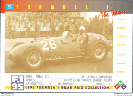 Bh50 1995 Formula 1 Gran Prix Collection Card Ferrari Team N 50 - Catálogos