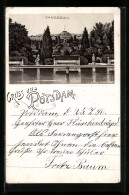 Lithographie Potsdam, Schloss Sanssouci  - Autres & Non Classés