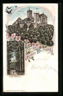 Lithographie Eisenach, Wartburg, Hohe Sonne  - Other & Unclassified