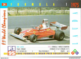 Bh24 1995 Formula 1 Gran Prix Collection Card Lauda N 24 - Cataloghi