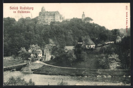 AK Rochsburg, Schloss Rochsburg Mit Ortspartie  - Autres & Non Classés