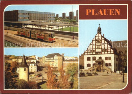 72550744 Plauen Vogtland Oberer Bahnhof Rathaus Otto Grotewohl Platz Plauen - Autres & Non Classés