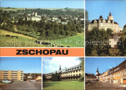 72550708 Zschopau Schloss Wildeck Stadtblick Warmbad Leninplatz Zschopau - Zschopau