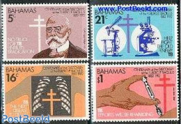 Bahamas 1982 Robert Koch 4v, Mint NH, Health - History - Health - Germans - Nobel Prize Winners - Nobel Prize Laureates