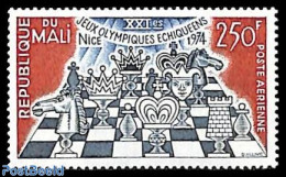 Mali 1974 Chess Olympiade 1v, Mint NH, Sport - Chess - Schach