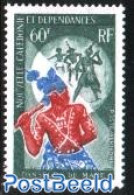 New Caledonia 1968 Dances 1v, Mint NH, Performance Art - Dance & Ballet - Unused Stamps