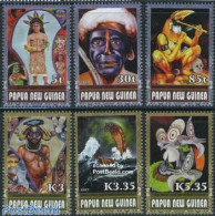 Papua New Guinea 2007 Art Of PNG 6v, Mint NH, Various - Folklore - Papúa Nueva Guinea