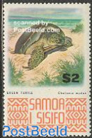 Samoa 1973 Definitive, Green Turtle 1v, Mint NH, Nature - Animals (others & Mixed) - Reptiles - Turtles - Samoa