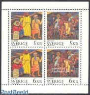 Sweden 1995 Europa 4v [+], Mint NH, History - Europa (cept) - Art - Modern Art (1850-present) - Unused Stamps