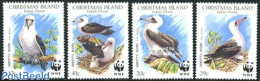 Christmas Islands 1990 WWF, Birds 4v, Mint NH, Nature - Birds - World Wildlife Fund (WWF) - Christmaseiland