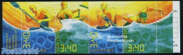 Finland 1996 Olympic Games Atlanta 4v In Booklet, Mint NH, Sport - Kayaks & Rowing - Olympic Games - Swimming - Stamp .. - Unused Stamps