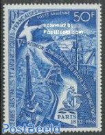 French Antarctic Territory 1969 Antarctic Trade Conference 1v, Mint NH, Transport - Ships And Boats - Nuovi