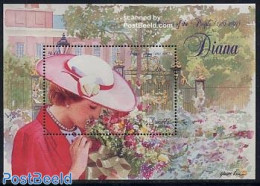 Grenada Grenadines 1997 Death Of Diana S/s, Mint NH, History - Nature - Charles & Diana - Kings & Queens (Royalty) - F.. - Familles Royales