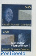 Greenland 2008 Europa, Letter Writing 2v S-a (from Booklet), Mint NH, History - Europa (cept) - Post - Ungebraucht